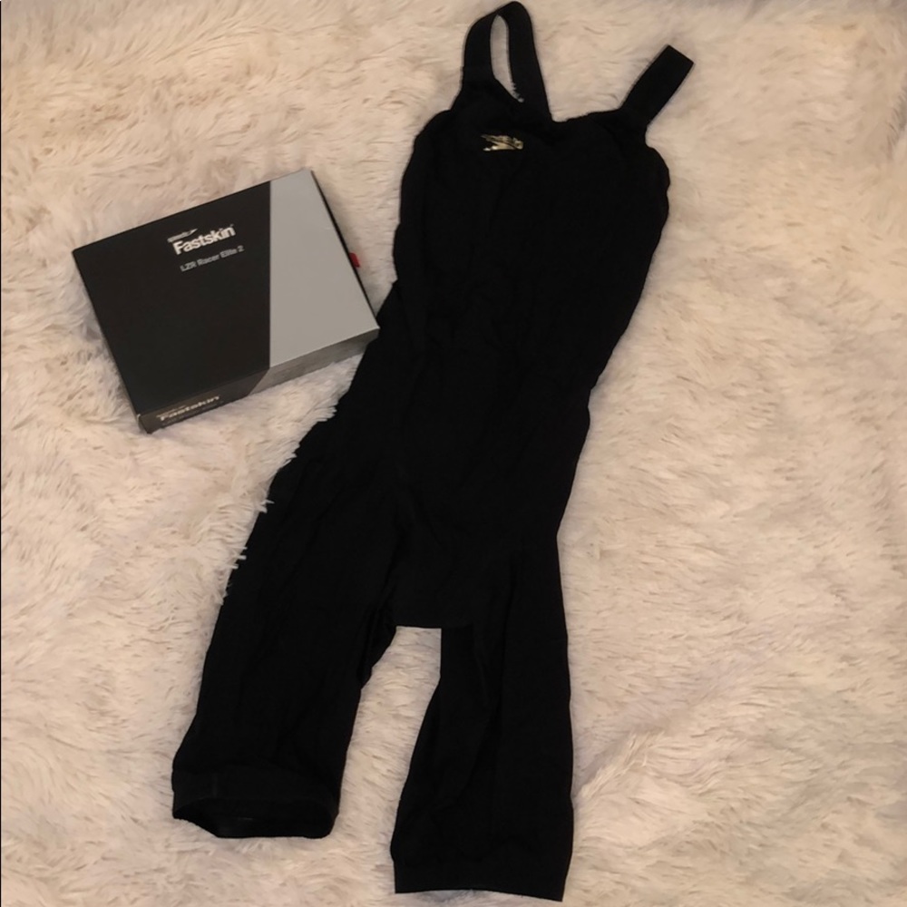 WORN ONCE Speedo LZR Racer Elite 2 Open Back